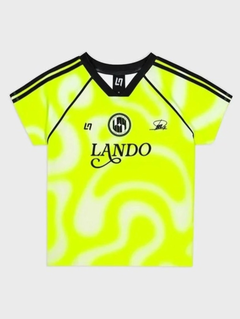 Lando Grandstand Jersey in Fluro & Black